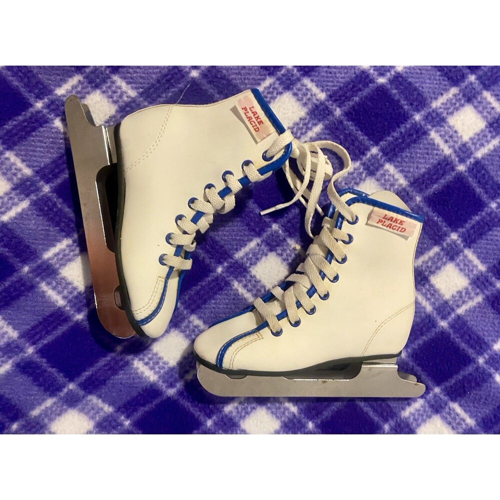 Lake Placid Child  Youth Double Blade Runner Ice Skates Size  10